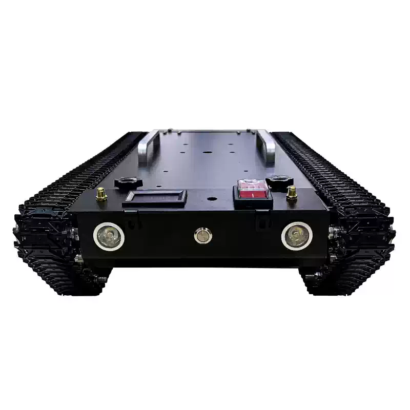 All-Metal Tracked Tank Chassis Off-Robot មនុស្សយន្ត